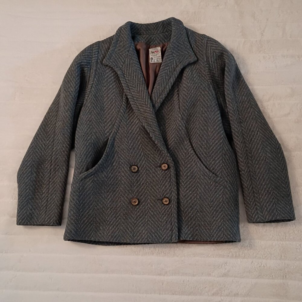 Avoca Collection Double Breasted Wool Blazer